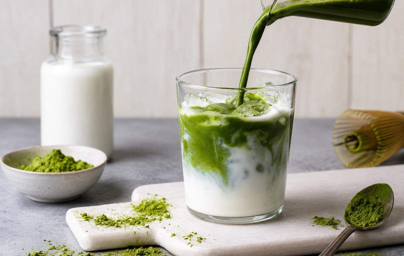How to Make an Iced Matcha Latte at Home (That Actually Tastes Like a Cafe's)