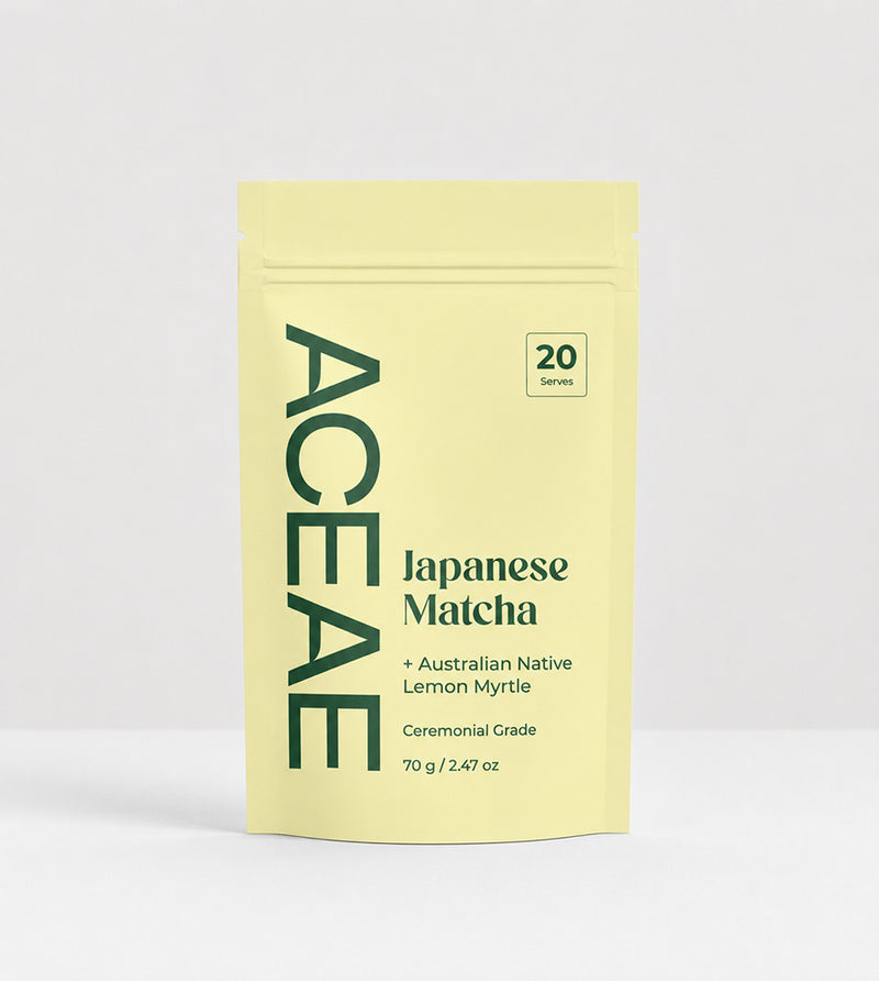 Japanese Matcha + Australian Native Lemon Myrtle