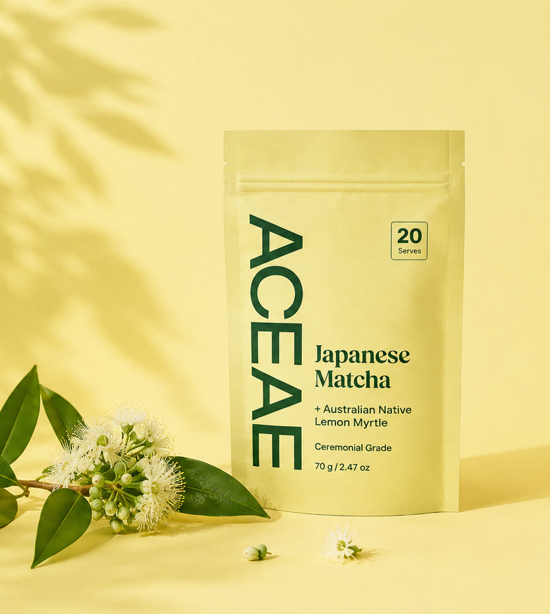 Japanese Matcha + Australian Native Lemon Myrtle