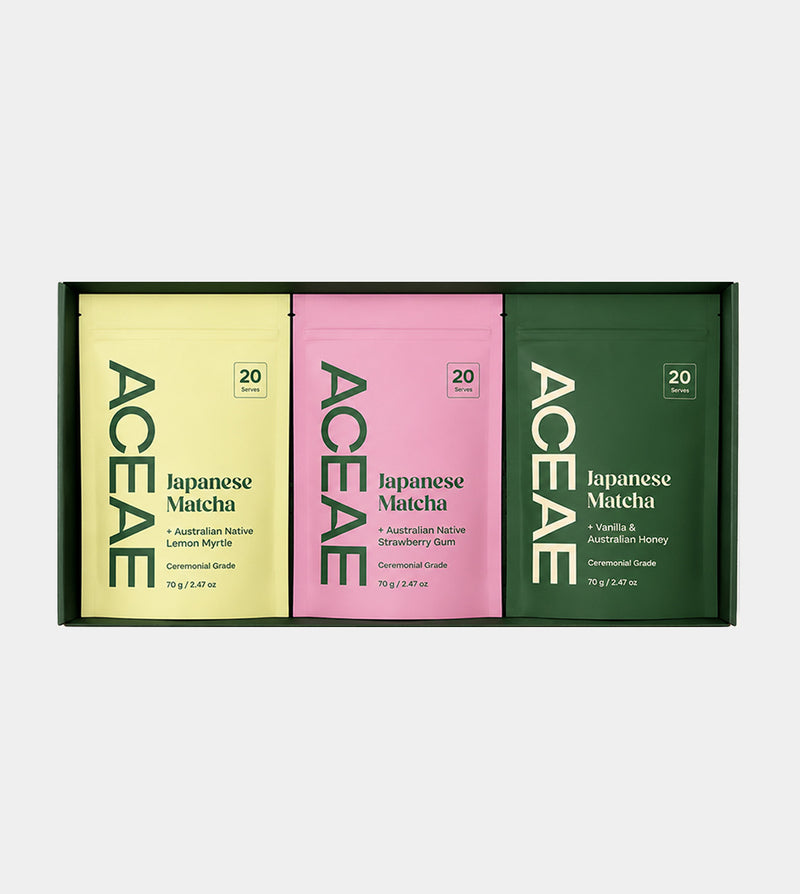 The Aceae Matcha Gift Set - All Three Blends